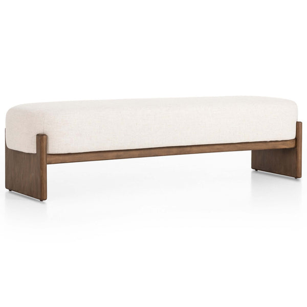 home fashion Kirby Bench Alcala Cream by Four Hands