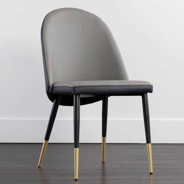 Home Fashion Kline Dining Chair Dillon Stratus/Dillon Black Set Of 2