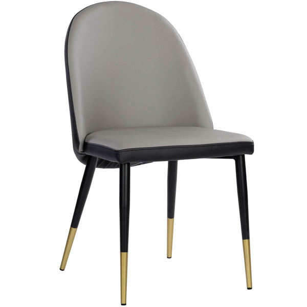 home fashion Kline Dining Chair Dillon Stratus/Dillon Black Set of 2