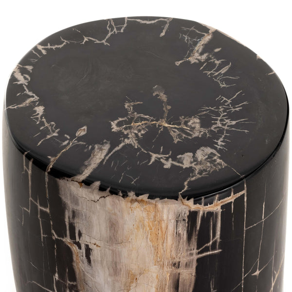Home Fashion Kos End Table Dark Petrified By Four Hands