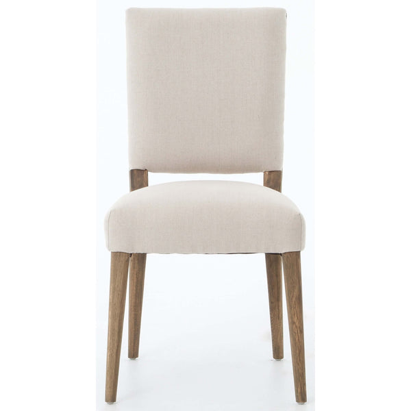 Home Fashion Kurt Dining Chair Dark Linen Set Of 2 By Four Hands