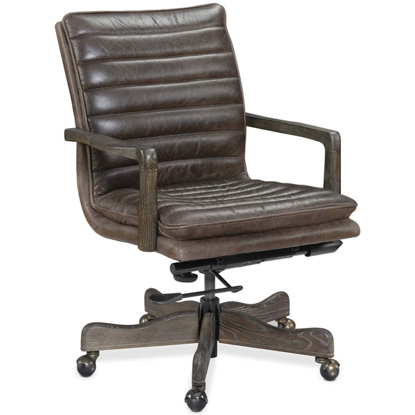 Home Fashion Langston Leather Office Chair Buckaroo Ranch
