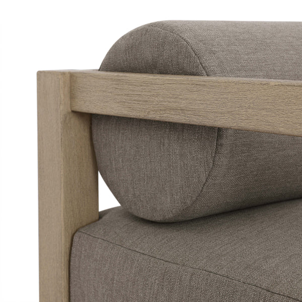 Home Fashion Laskin 3 Piece Outdoor Sectional Alessi Fawn/Washed Brown By Four Hands