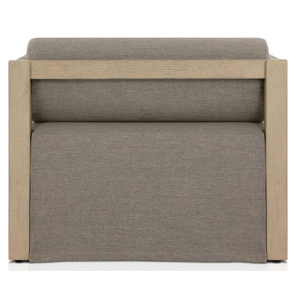 Home Fashion Laskin Outdoor Chair Alessi Fawn/Washed Brown By Four Hands