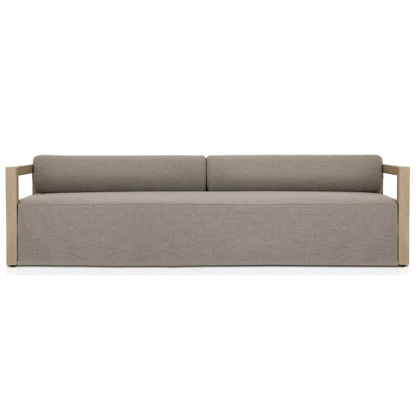 home fashion Laskin Outdoor Sofa Alessi Fawn/Washed Brown by Four Hands