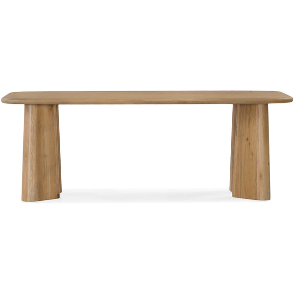 Home Fashion Laurel 84" Rectangular Dining Table Natural