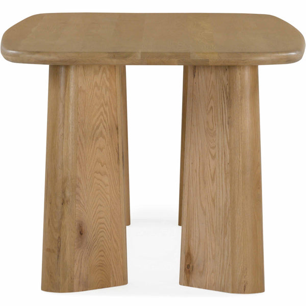 Home Fashion Laurel 84" Rectangular Dining Table Natural