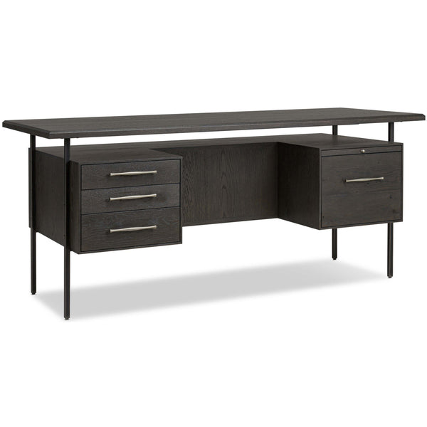 home fashion Lauren Desk Charcoal Oak by Four Hands