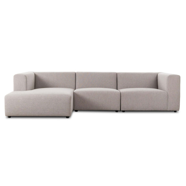 Home Fashion Lawndale 3 Piece Sectional Napa Sandstone By Four Hands