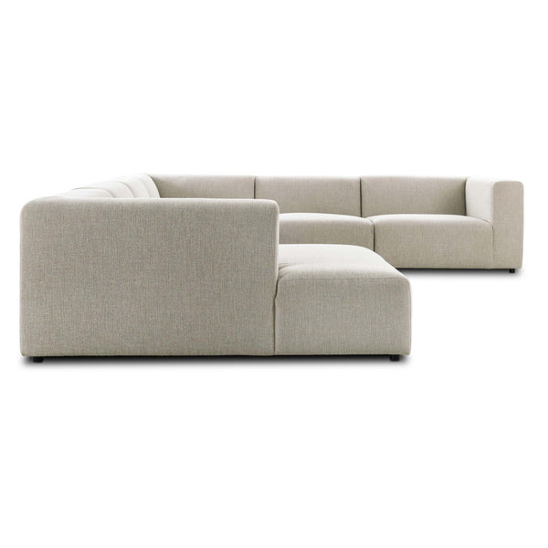Home Fashion Lawndale 6 Piece Sectional Napa Sandstone By Four Hands