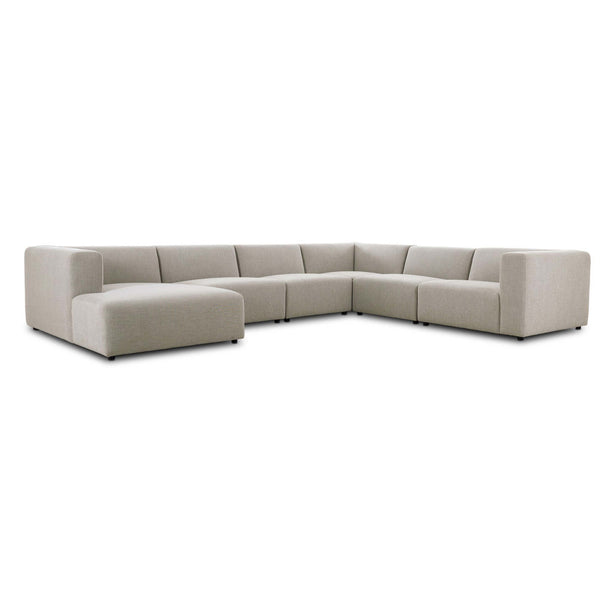 home fashion Lawndale 6 Piece Sectional Napa Sandstone by Four Hands