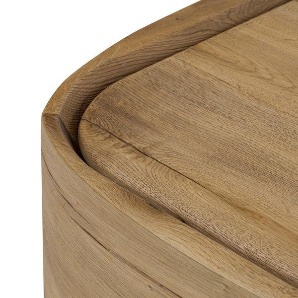 Home Fashion Leandro End Table Natural By Four Hands
