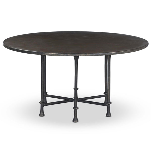 Home Fashion Leblanc Outdoor Dining Table Distressed Bronze By Amber Lewis X Four Hands