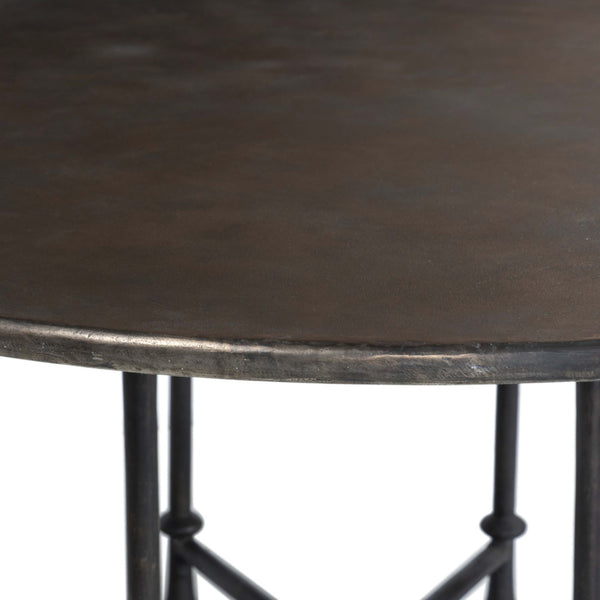 Home Fashion Leblanc Outdoor Dining Table Distressed Bronze By Amber Lewis X Four Hands