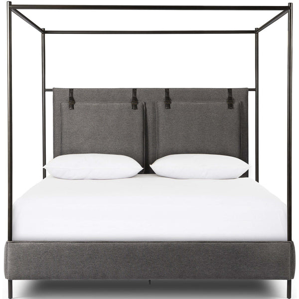 Home Fashion Leigh Canopy Bed San Remo Ash By Four Hands