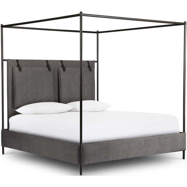 home fashion Leigh Canopy Bed San Remo Ash by Four Hands