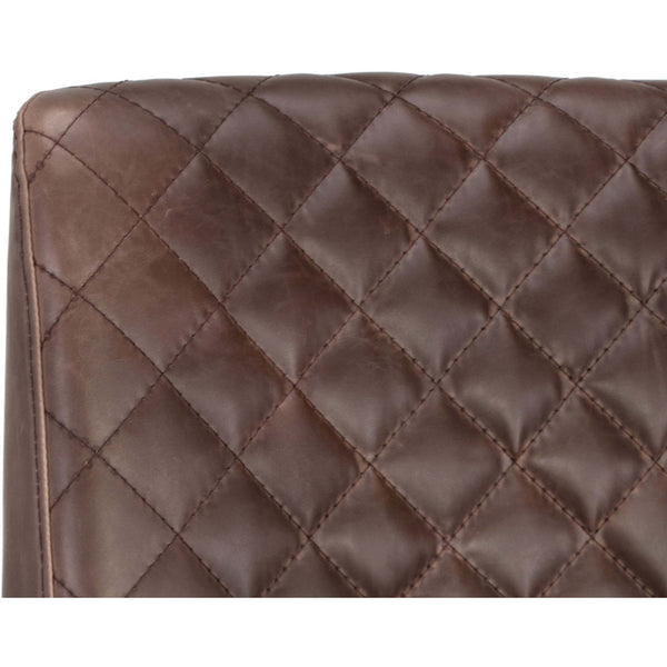 Home Fashion Leighland Dining Chair Havana Dark Brown Set Of 2