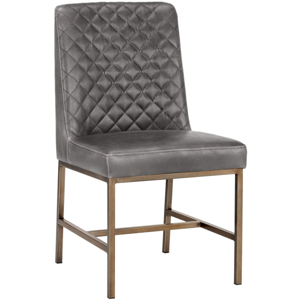 home fashion Leighland Dining Chair Overcast Grey Set of 2