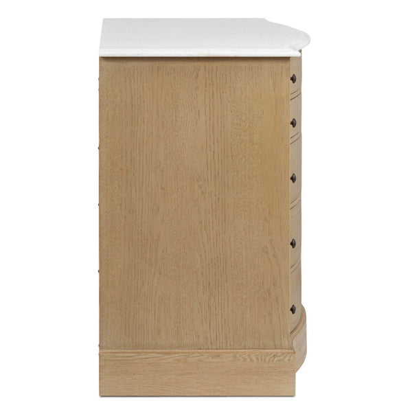 Home Fashion Lena Dresser Light Weathered Oak By Amber Lewis X Four Hands