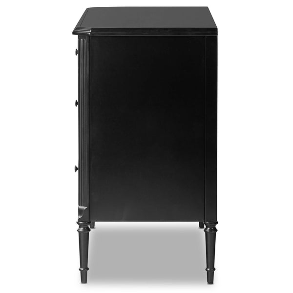 Home Fashion Lendon 3 Drawer Dresser Black By Four Hands