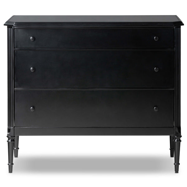 Home Fashion Lendon 3 Drawer Dresser Black By Four Hands