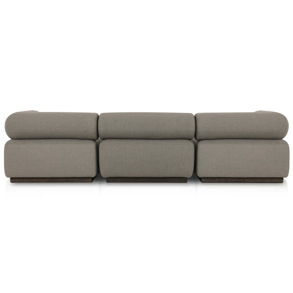 Home Fashion Lenox 3 Piece Outdoor Sectional Alessi Fawn By Four Hands