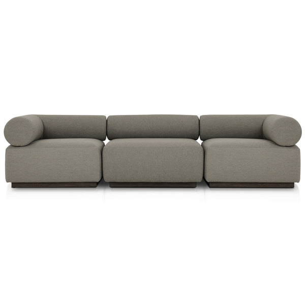 home fashion Lenox 3 Piece Outdoor Sectional Alessi Fawn by Four Hands