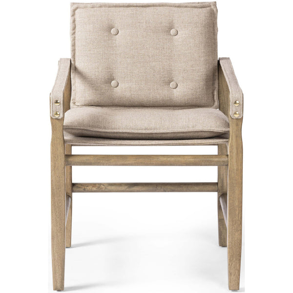 Home Fashion Lenz Dining Armchair Alcala Taupe By Four Hands