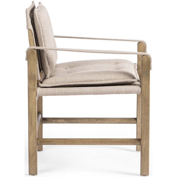 Home Fashion Lenz Dining Armchair Alcala Taupe By Four Hands