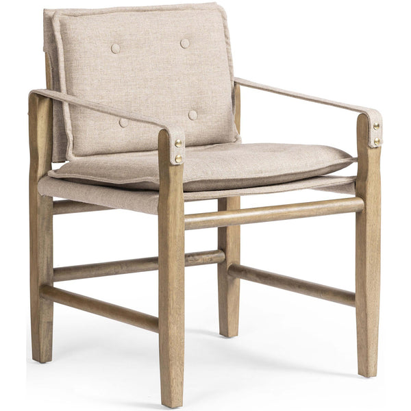 home fashion Lenz Dining Armchair Alcala Taupe by Four Hands