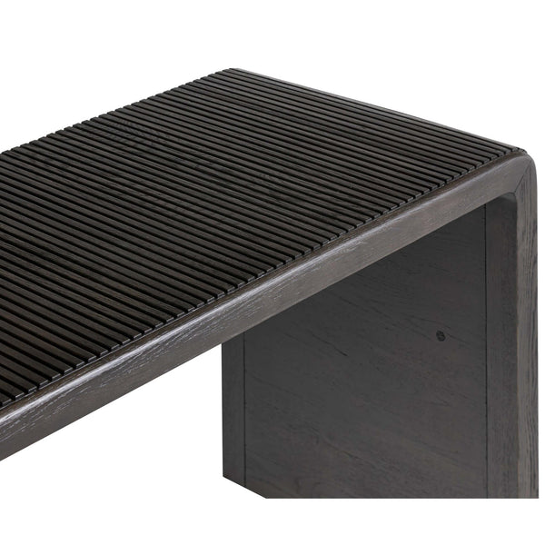 Home Fashion Leo Console Table Smoked Black By Four Hands