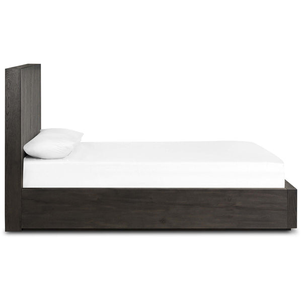Home Fashion Leo King Bed Smoked Black By Four Hands