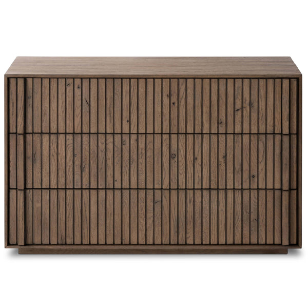 Home Fashion Leo Nightstand Rustic Grey By Four Hands