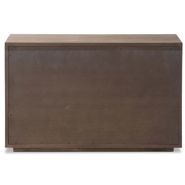 Home Fashion Leo Nightstand Rustic Grey By Four Hands