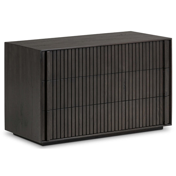 home fashion Leo Nightstand Smoked Black by Four Hands