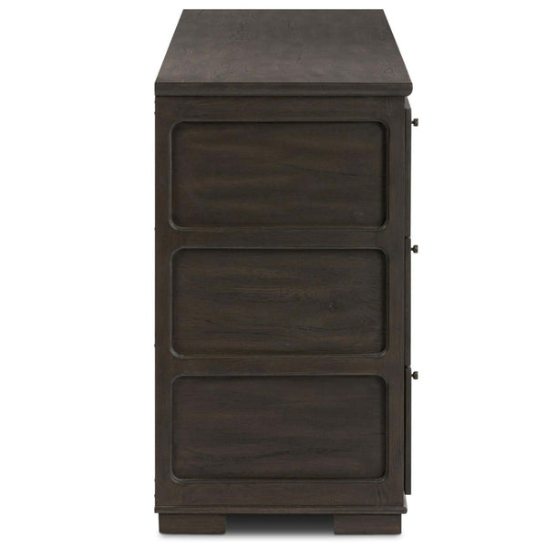 Home Fashion Leora Sideboard Smoked Black By Four Hands