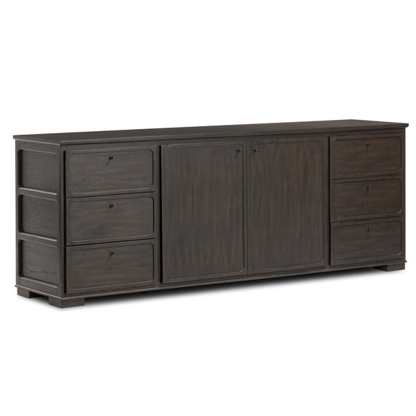 home fashion Leora Sideboard Smoked Black by Four Hands