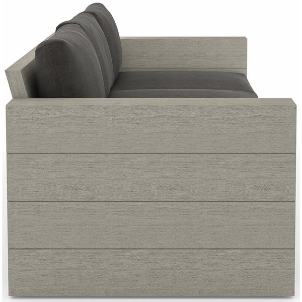 Home Fashion Leroy Outdoor Sofa Charcoal By Four Hands