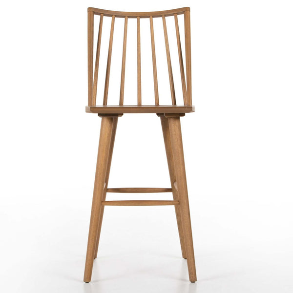 Home Fashion Lewis Windsor Bar & Counter Stool Sandy Oak By Four Hands