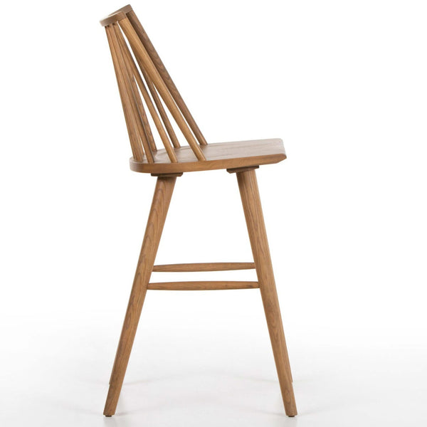 Home Fashion Lewis Windsor Bar & Counter Stool Sandy Oak By Four Hands