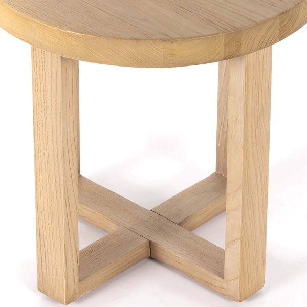 Home Fashion Liad End Table Natural Nettlewood By Four Hands