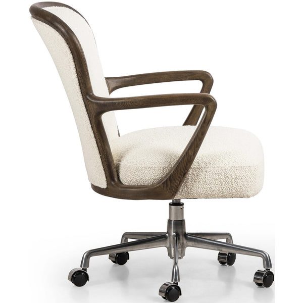 Home Fashion Lilo Desk Chair Durham Cream By Four Hands