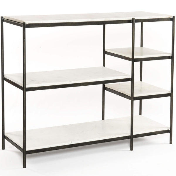 home fashion Lily Console Table Hammered Grey by Four Hands