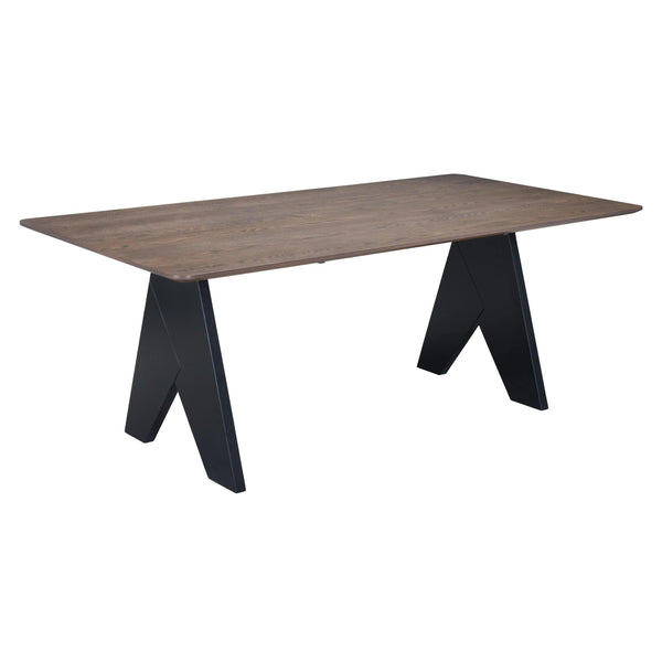 home fashion Lisse Rectangular Dining Table Espresso