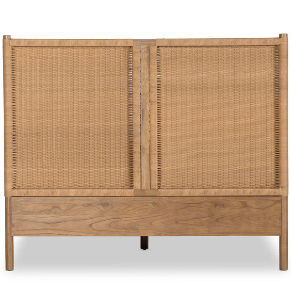 Home Fashion Liza Bed Vintage Natural By Four Hands