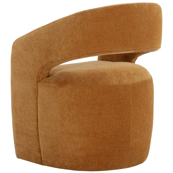 Home Fashion Lloret Wheeled Dining Chair Danny Amber Set Of 2