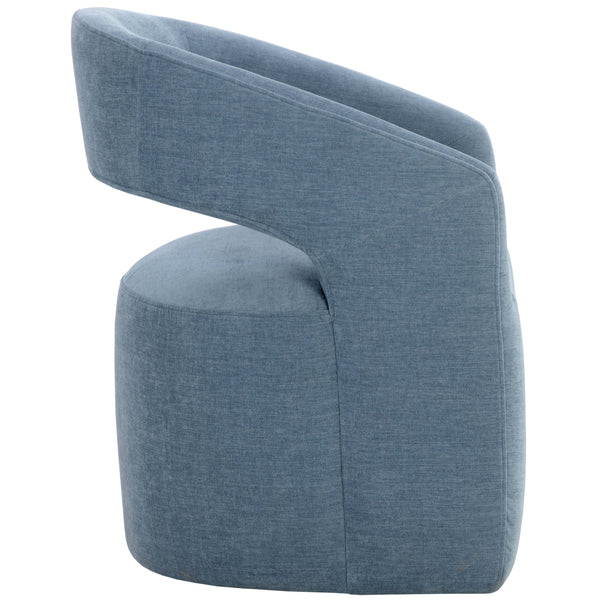 Home Fashion Lloret Wheeled Dining Chair Danny Iceberg Set Of 2