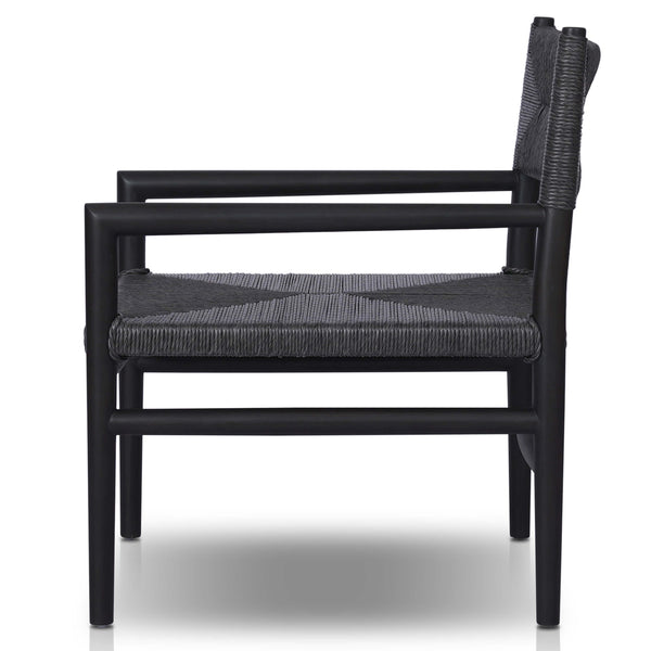 Home Fashion Lomas Outdoor Chair Black By Four Hands