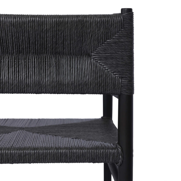 Home Fashion Lomas Outdoor Chair Black By Four Hands