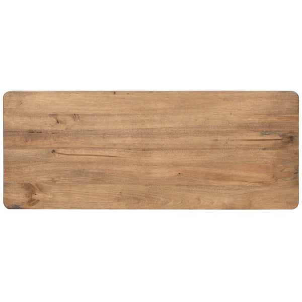 Home Fashion Lorik Desk Caramel Rubberwood By Four Hands